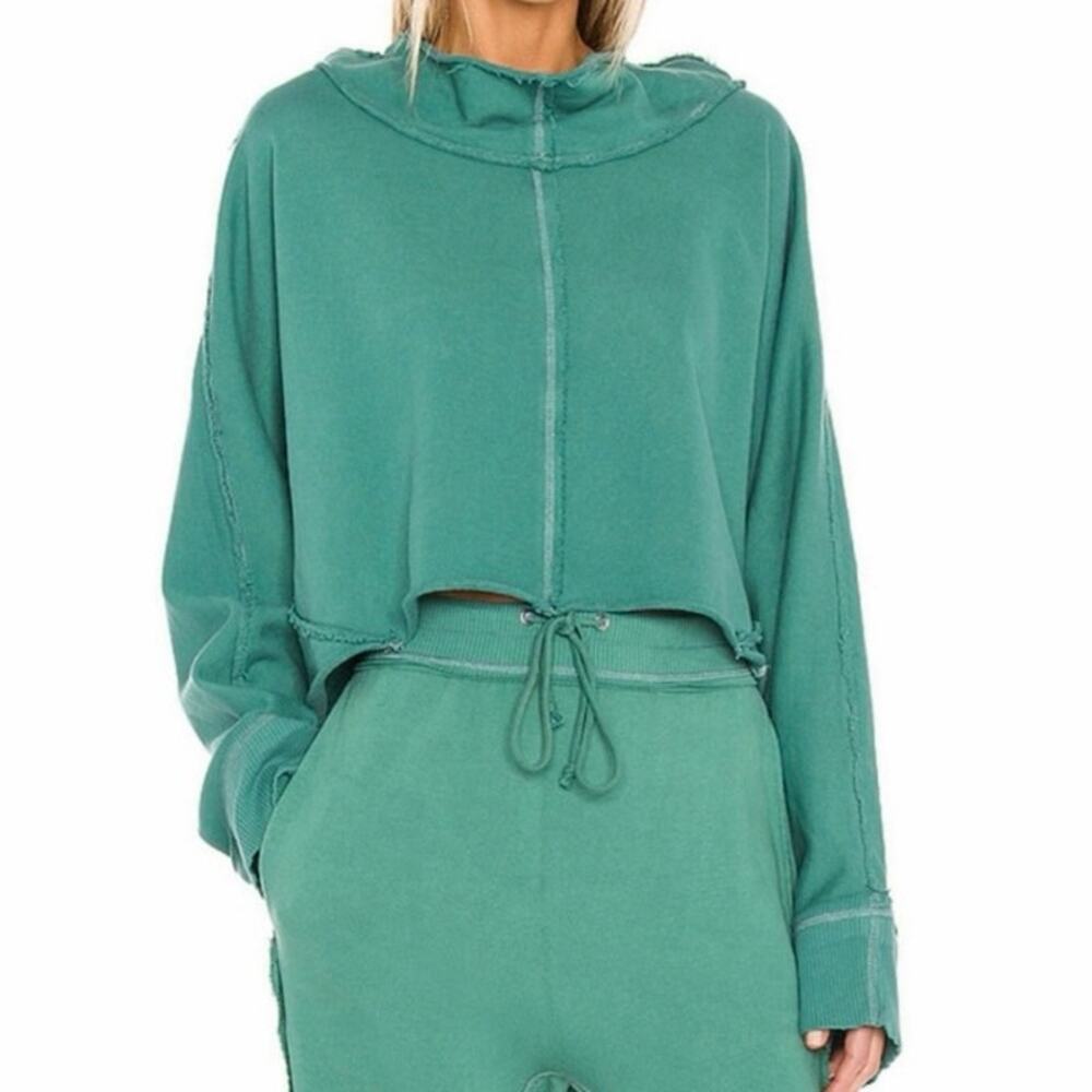Free People Movement Cool Factor Sweatshirt In Glacial Mist
